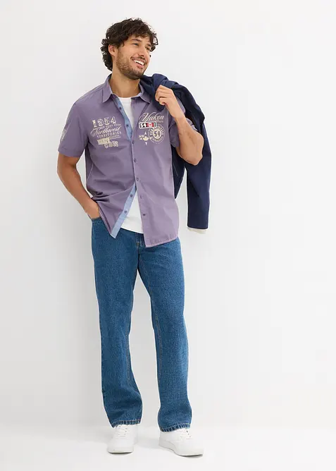 Kortärmad skjorta, Slim Fit, bonprix