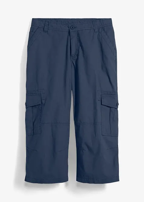 3/4-byxa av bomull för barn, Loose Fit, bonprix