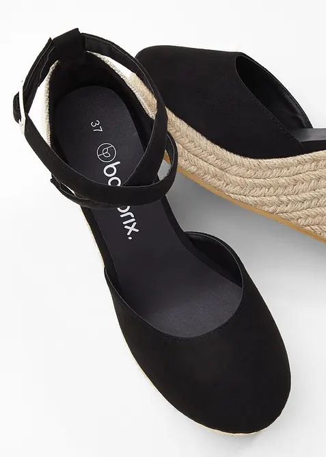 Sandalett med kilklack, bonprix