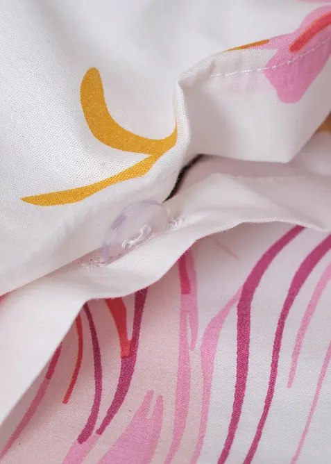 Blommigt p&aring;slakanset i perkal, bonprix