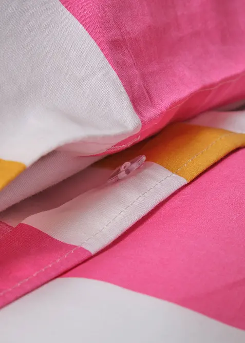 Randigt p&aring;slakanset i perkal, bonprix