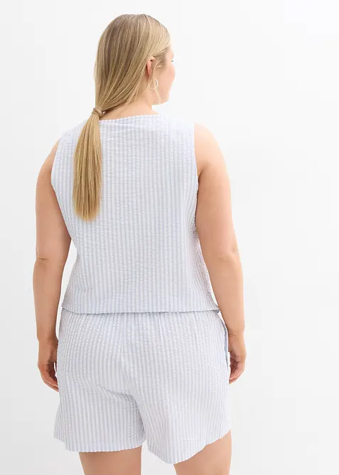 Bluslinne i ren bomull, bonprix