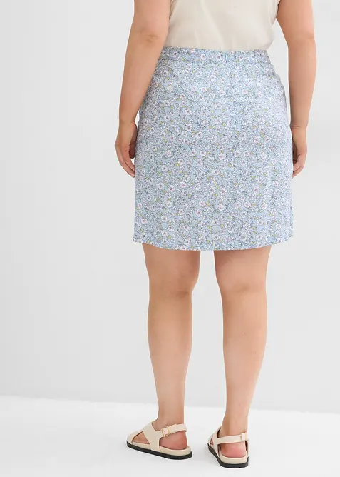 Minikjol i f&ouml;ljsam viskos, bonprix