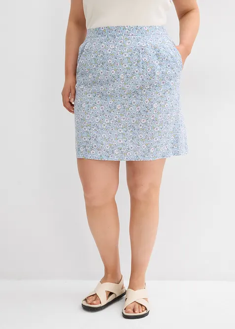 Minikjol i f&ouml;ljsam viskos, bonprix