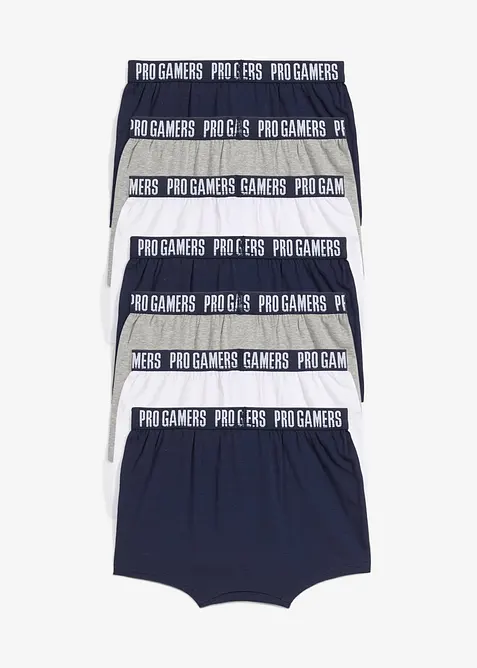 Boxershorts  med mjuk bomull (7-pack), bonprix