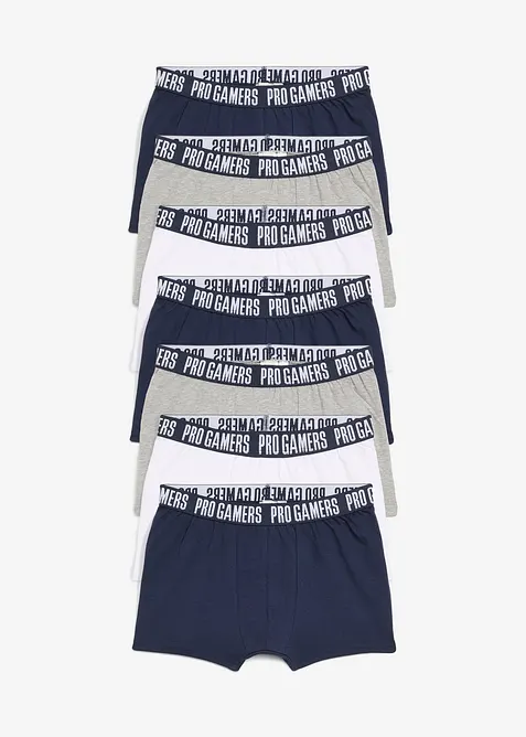 Boxershorts  med mjuk bomull (7-pack), bonprix