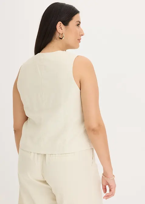 Väst med rosetter, bonprix