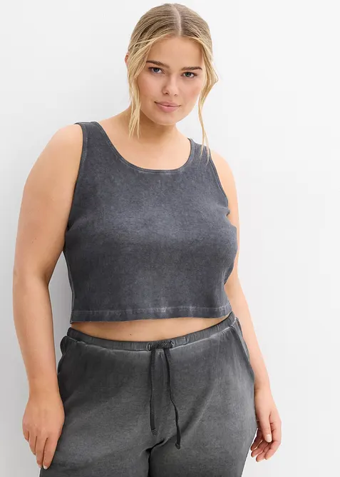 Linne i ren ekologisk bomull, bonprix