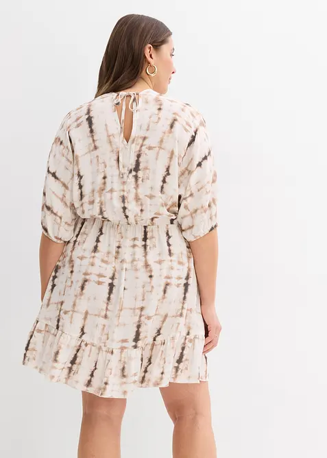 Minikl&auml;nning i f&ouml;ljsam viskos, bonprix