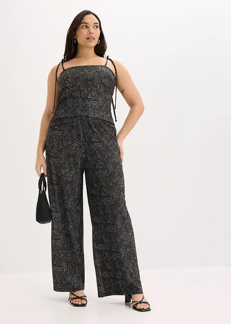 Kr&auml;ppad jerseybyxa, bonprix