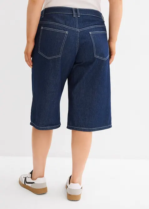Jeansshorts Mid Waist, Low Stretch, bonprix