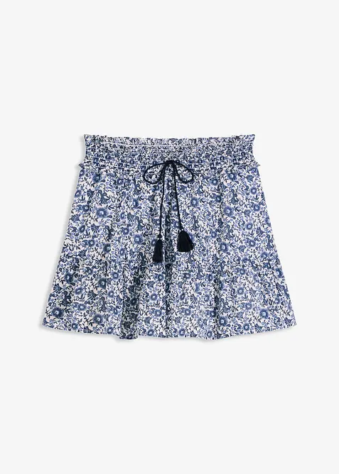 Minikjol av luftig bomull, bonprix