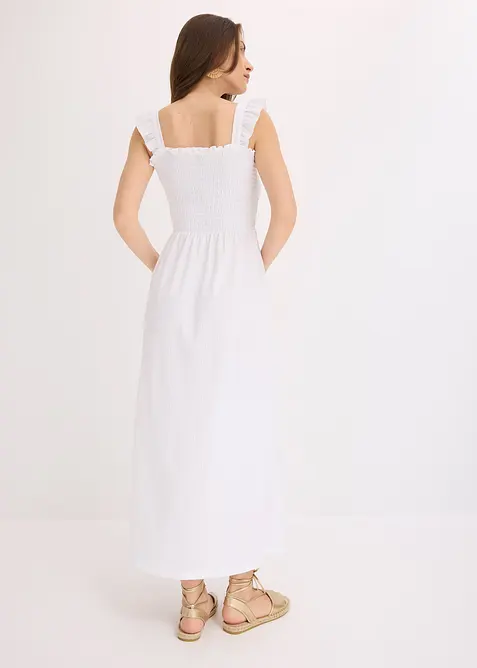 Jerseyklänning med smock, bonprix