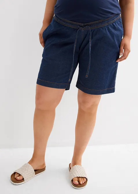 Mammashorts av lätt stretchig denim, bonprix