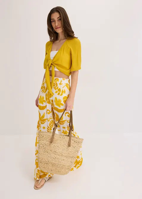 Blustopp i mjuk viskos, bonprix