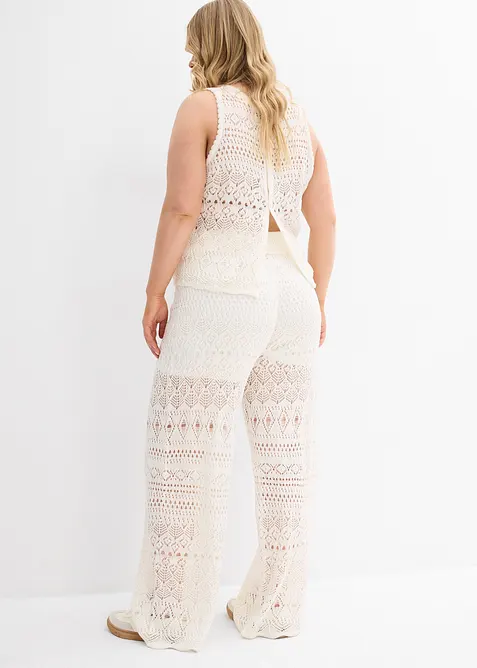 H&aring;lm&ouml;nstrad dra p&aring;-byxa, bonprix