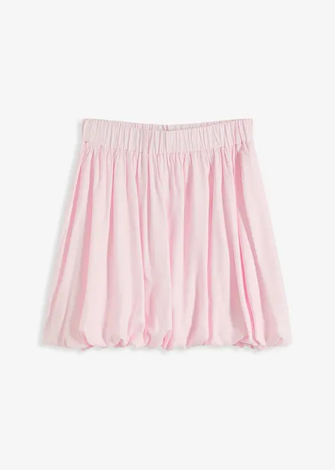 Ballongformad minikjol i fin viskos, bonprix