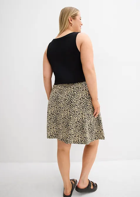 Mamma-/amningsklänning i bomullsjersey, bonprix