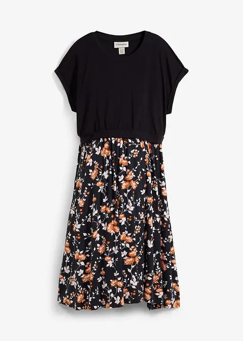 Mamma-/amningsklänning med fickor, bonprix