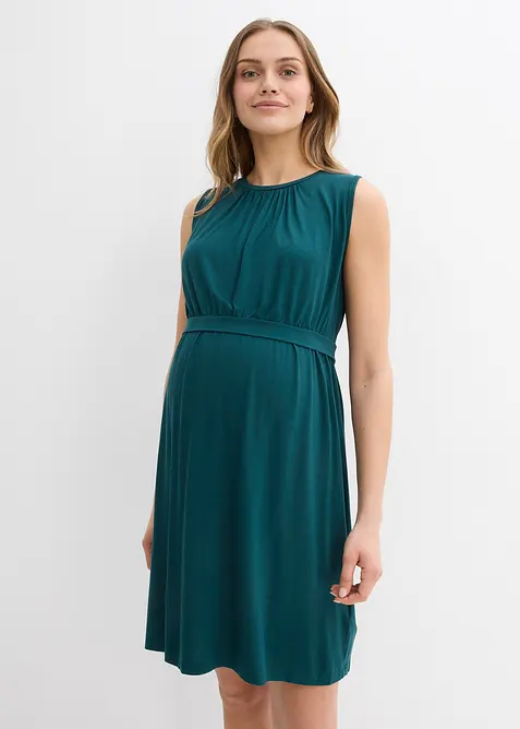 Mamma-/amningsklänning i viskos, bonprix