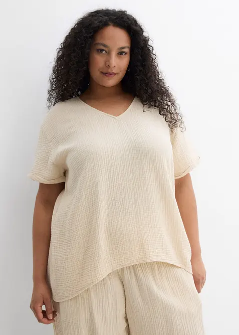 Tunika av mjuk muslin, bonprix