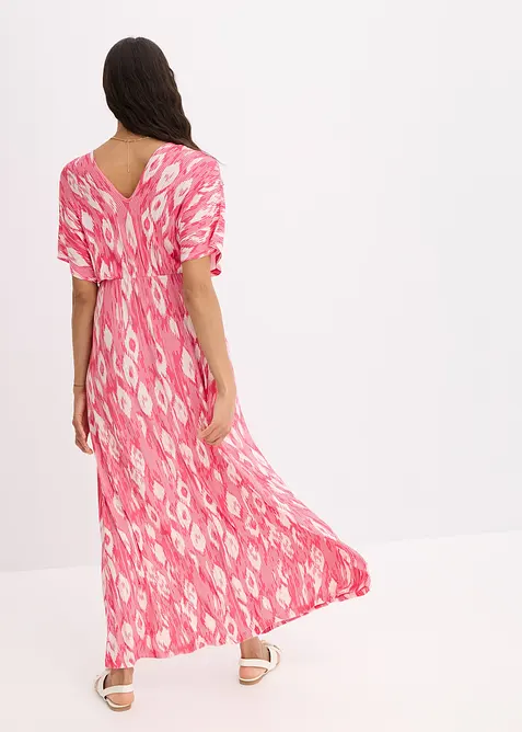 Maxiklänning av mjuk viskosmix, bonprix