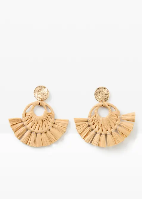 Örhängen i bastlook, bonprix