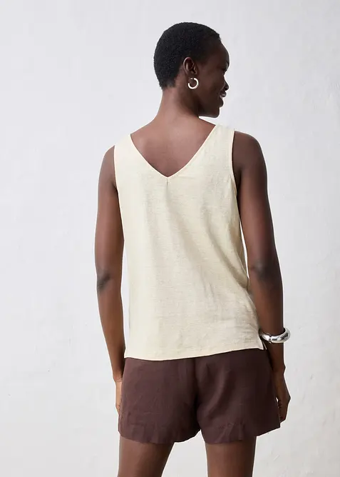 Linne av rent linnematerial, bonprix