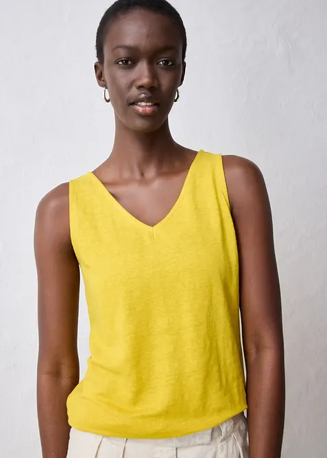 Linne av rent linnematerial, bonprix