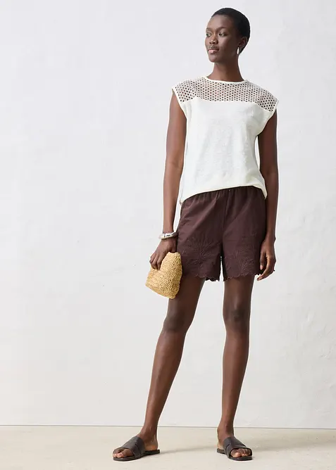 Linne i rent linnematerial, bonprix