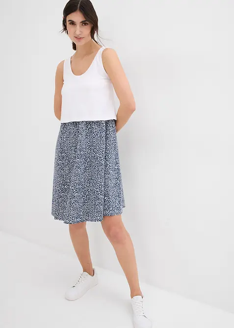 Mamma-/amningsklänning i jersey av ekologisk bomull, bonprix