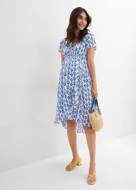 Amningsklänning och mammaklänning av mjuk viskos, bonprix