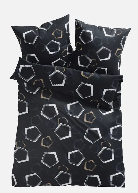 P&aring;slakanset med grafiskt m&ouml;nster, bonprix