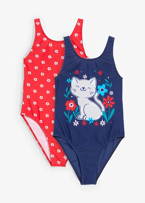 Baddräkt (2-pack), bonprix