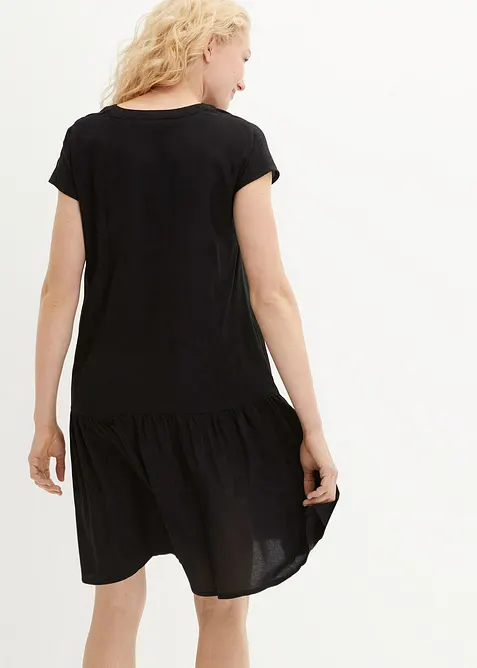 Kn&auml;l&aring;ng tunikakl&auml;nning i viskos, bonprix