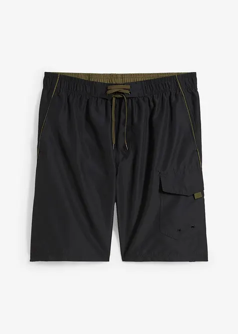 Badshorts med ficka p&aring; sidan, bonprix
