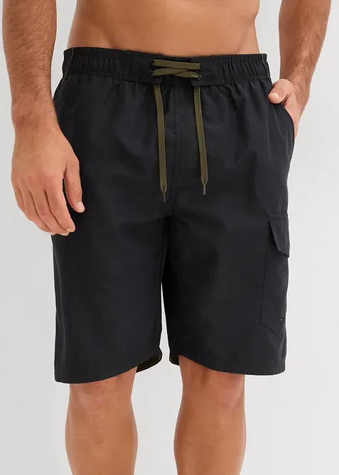 Badshorts med ficka p&aring; sidan, bonprix