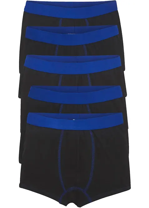 Boxershorts med mjuk bomull (5-pack), bonprix