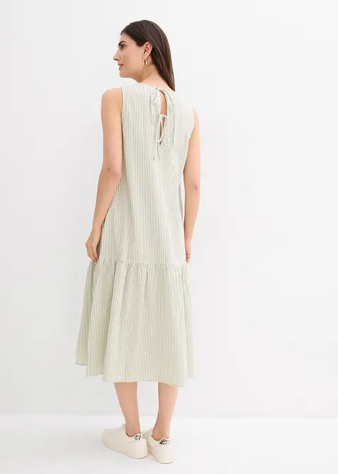 Mellanlång A-linjeformad klänning, bonprix