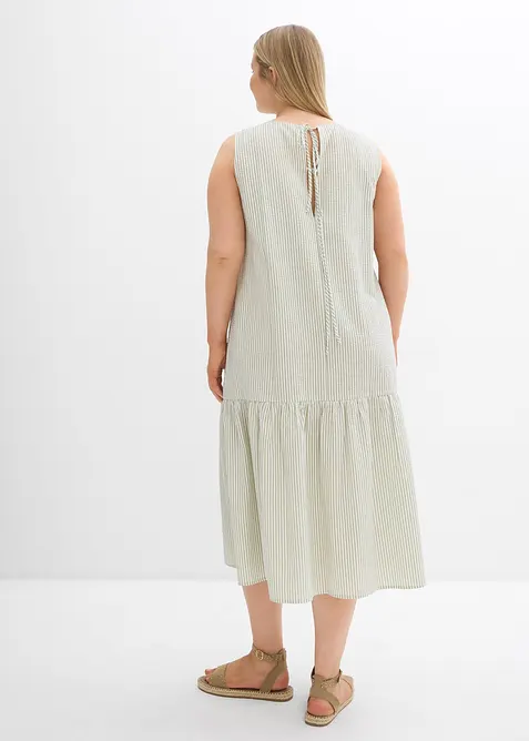 Mellanl&aring;ng A-linjeformad kl&auml;nning, bonprix