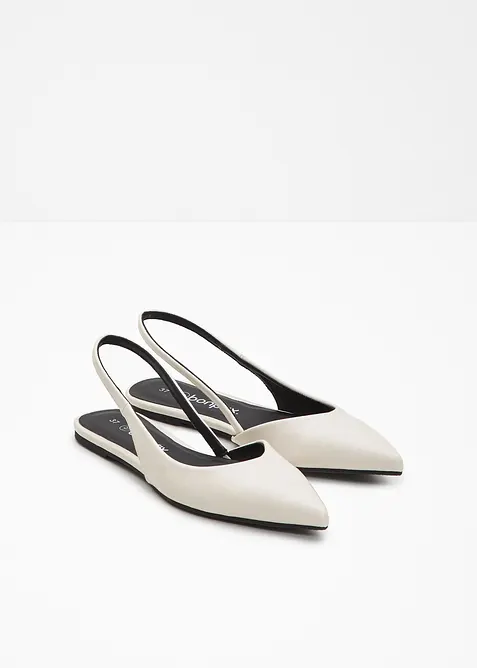 Ballerinaskor med slingback, bonprix