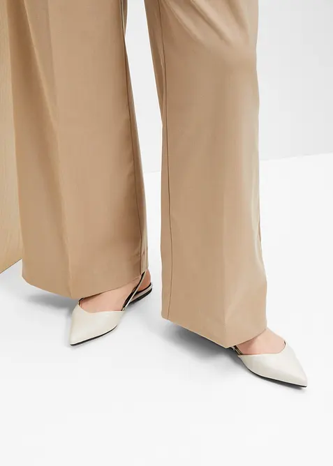 Ballerinaskor med slingback, bonprix