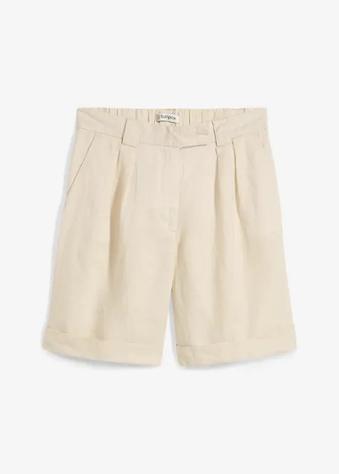 Linnebermudas, bonprix