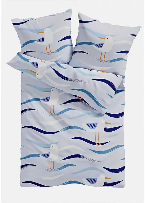 P&aring;slakanset med fiskm&aring;sar, bonprix