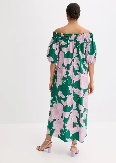 Mönstrad singoallaklänning i ren bomull, bonprix