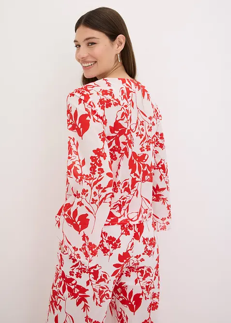 Blus av ren bomull, bonprix