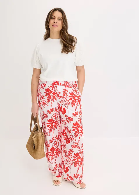 Byxa i bomull, bonprix