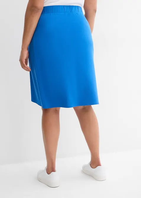 Jerseykjol i viskosmix med fint fall, bonprix