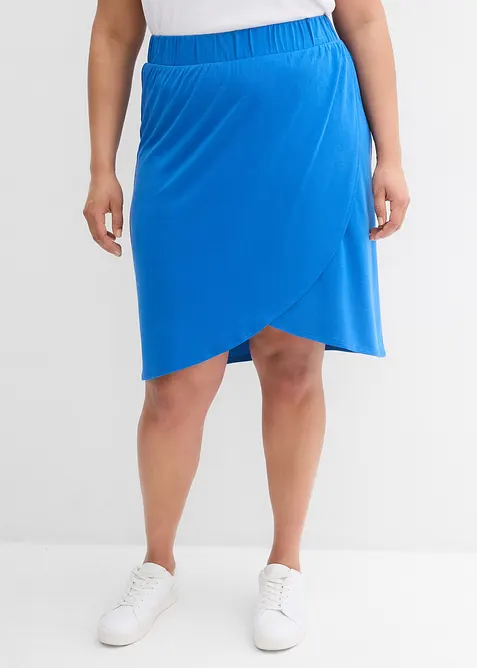 Jerseykjol i viskosmix med fint fall, bonprix