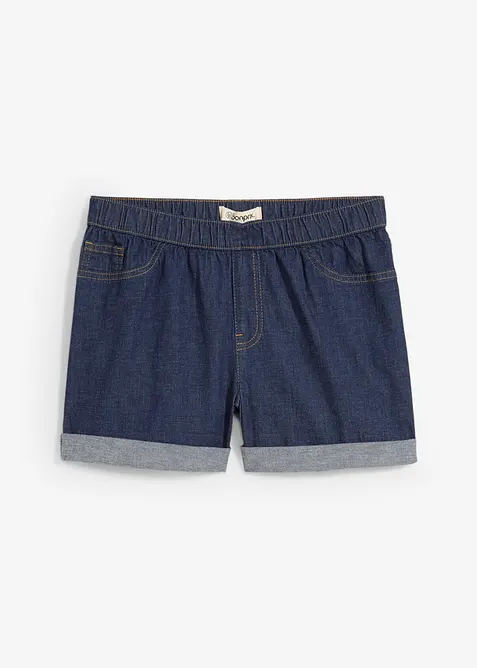 Jeansshorts med medelhög midja, bonprix